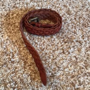 Braided belt
